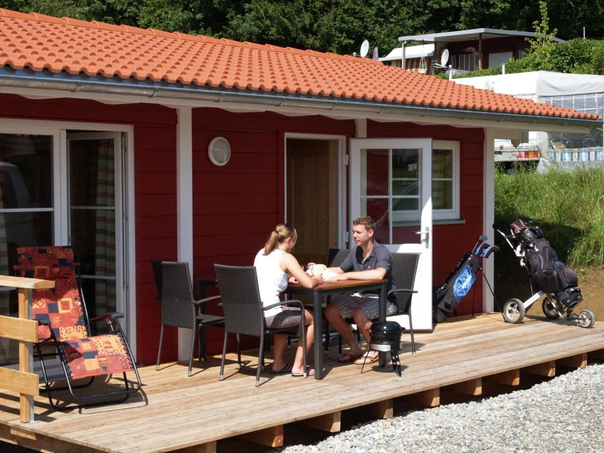 Blockhaus Campingplatz Alpenblick ヴァイラー・ジンマーベルク エクステリア 写真