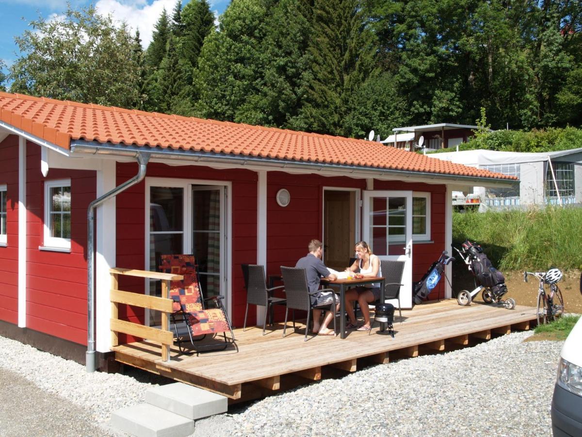 Blockhaus Campingplatz Alpenblick ヴァイラー・ジンマーベルク エクステリア 写真